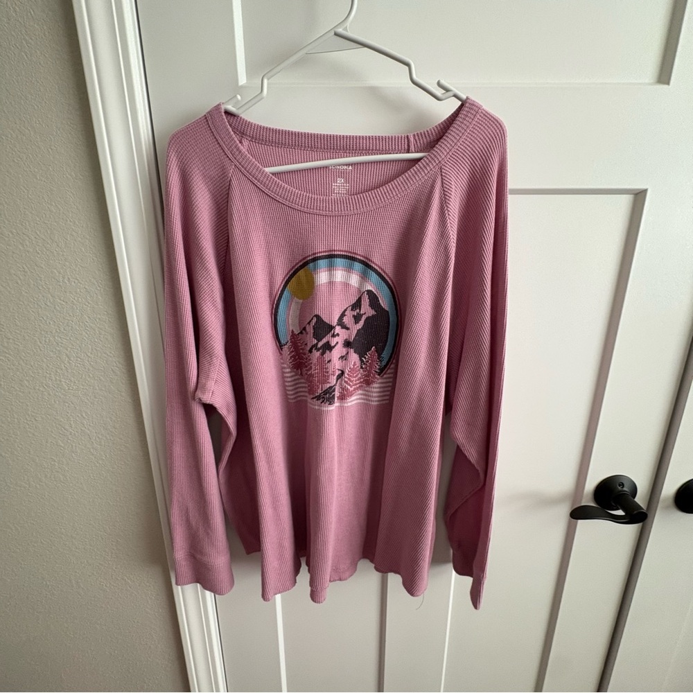 plus, 2X, longsleeve, button detail, School, Teacher, fall, mountains, vacation